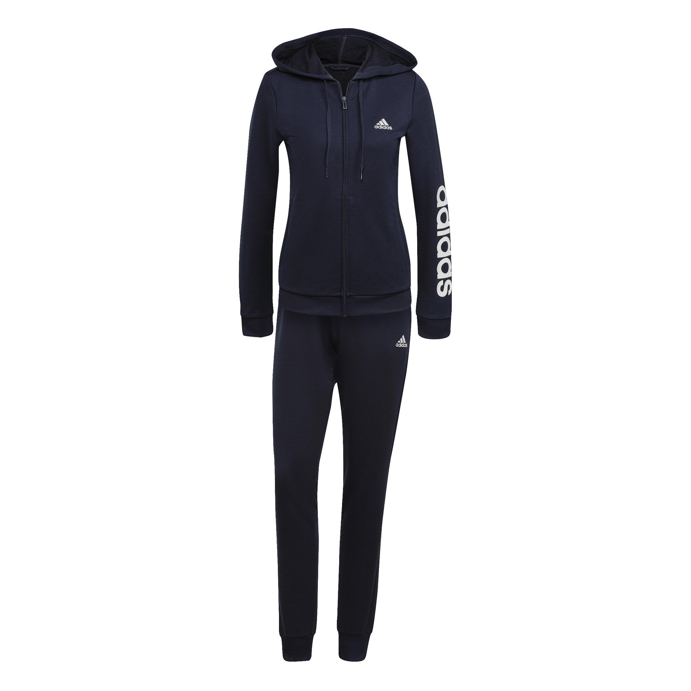 Essentials Logo French Terry Track Suit, Blue, , large image number 0
