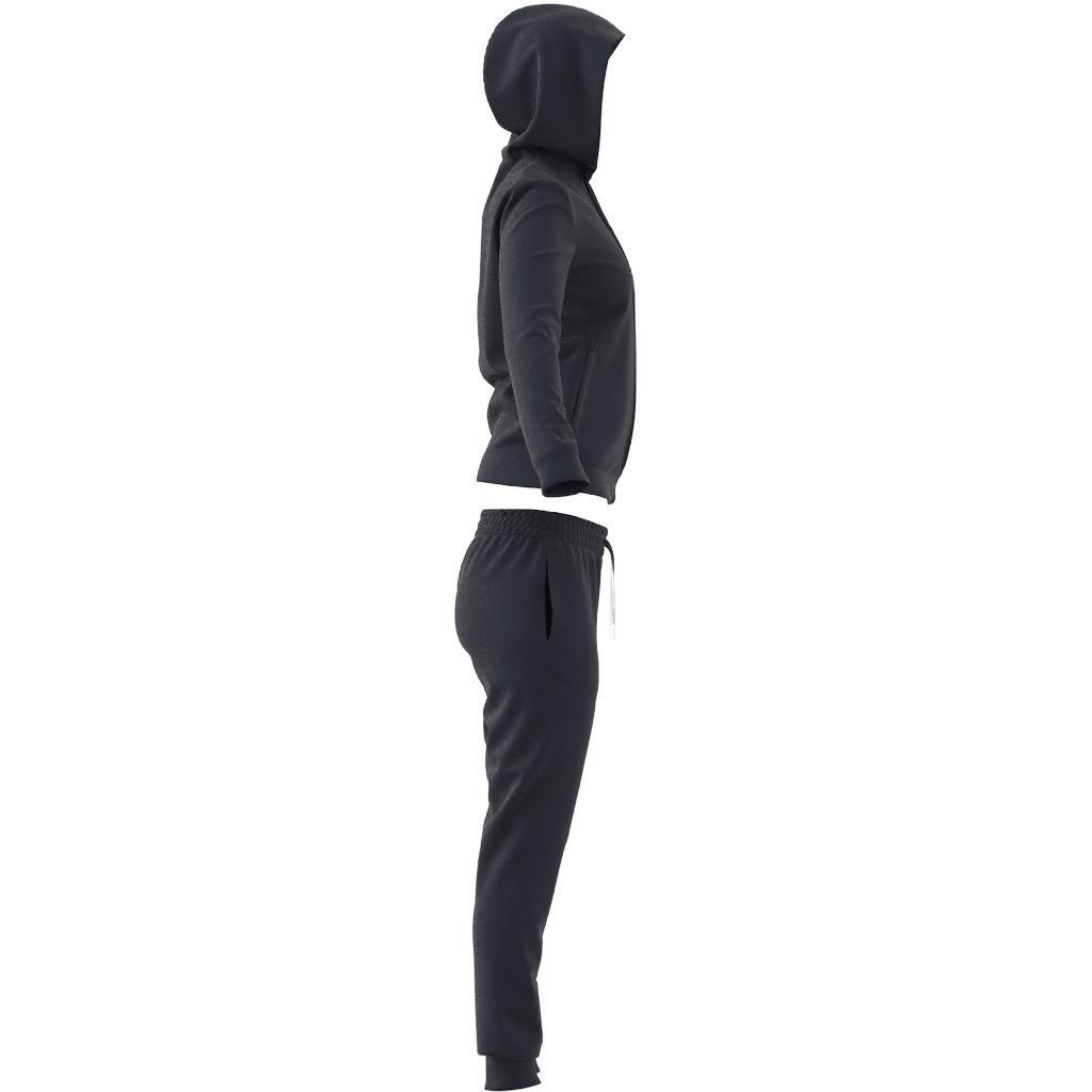 Essentials Logo French Terry Track Suit, Blue, , large image number 4
