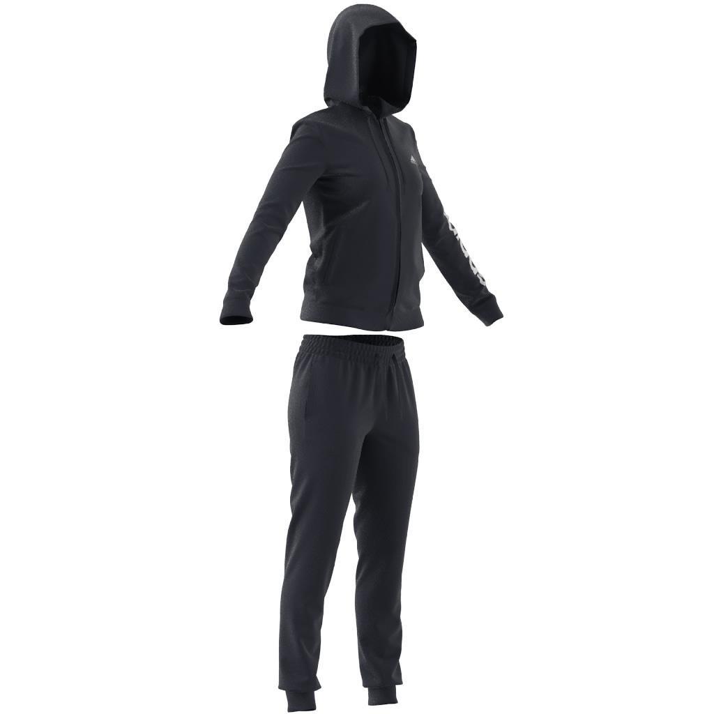 Essentials Logo French Terry Track Suit, Blue, , large image number 6