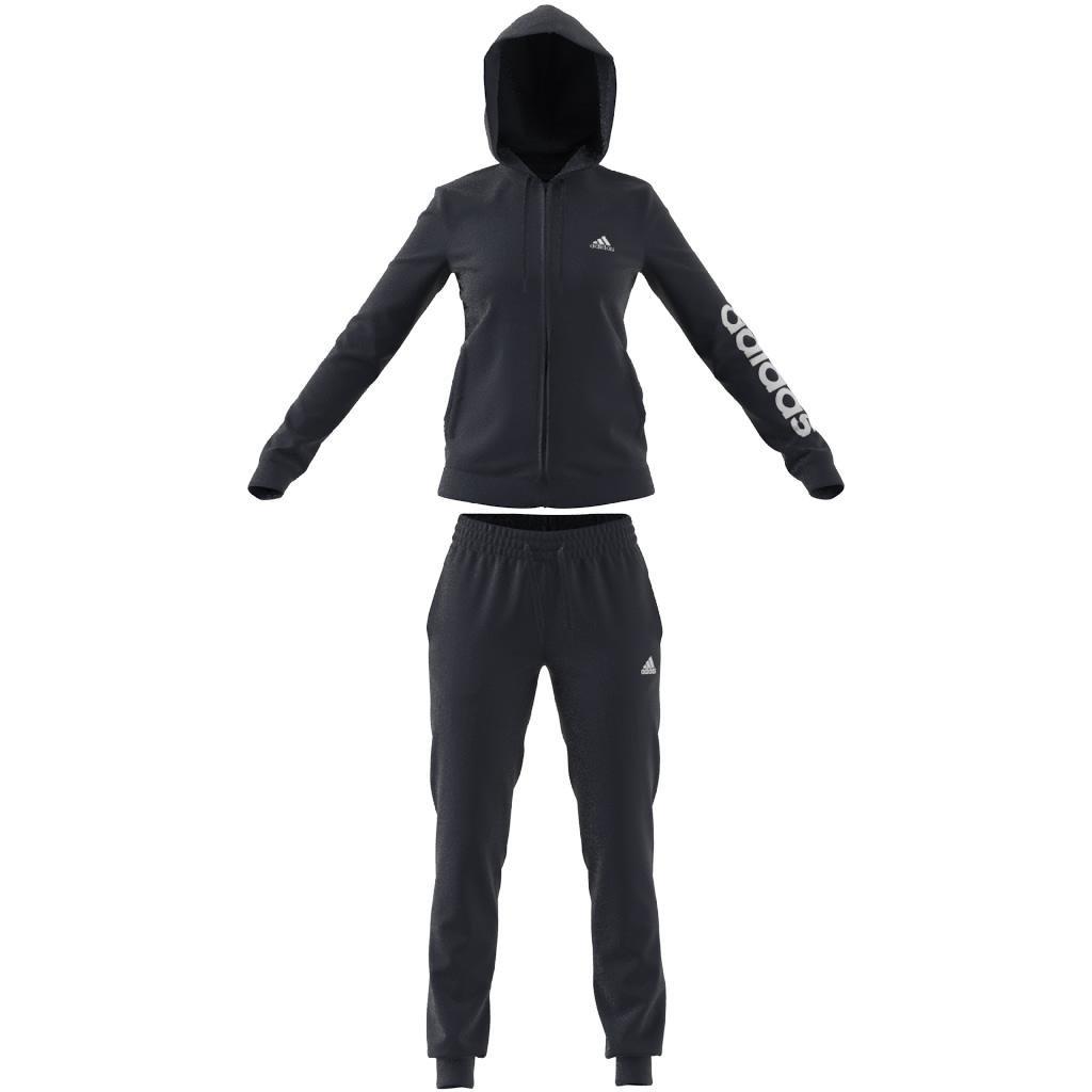 Essentials Logo French Terry Track Suit, Blue, , large image number 7