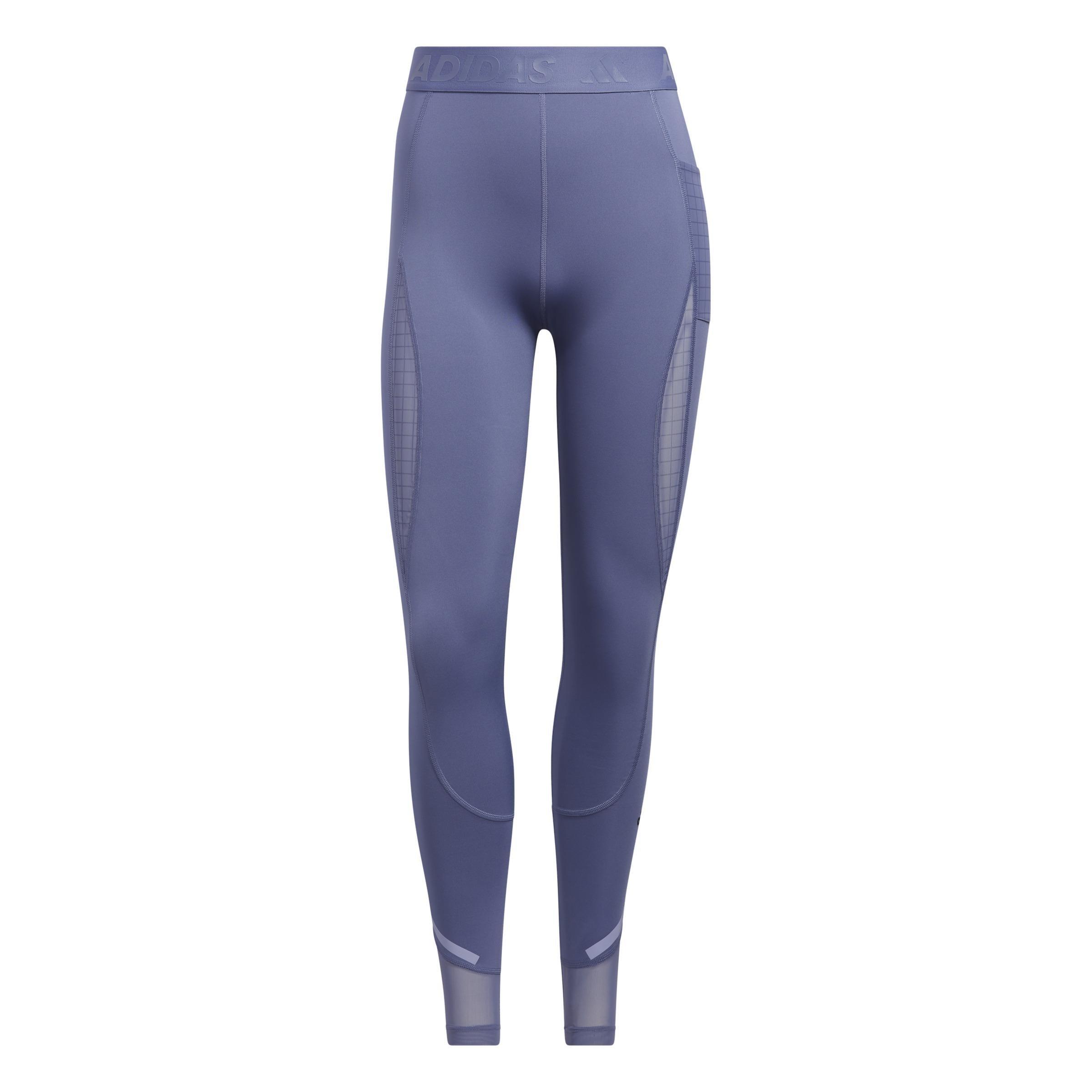 Techfit Heat.Rdy 7/8 Leggings, Purple, A901_ONE, medium