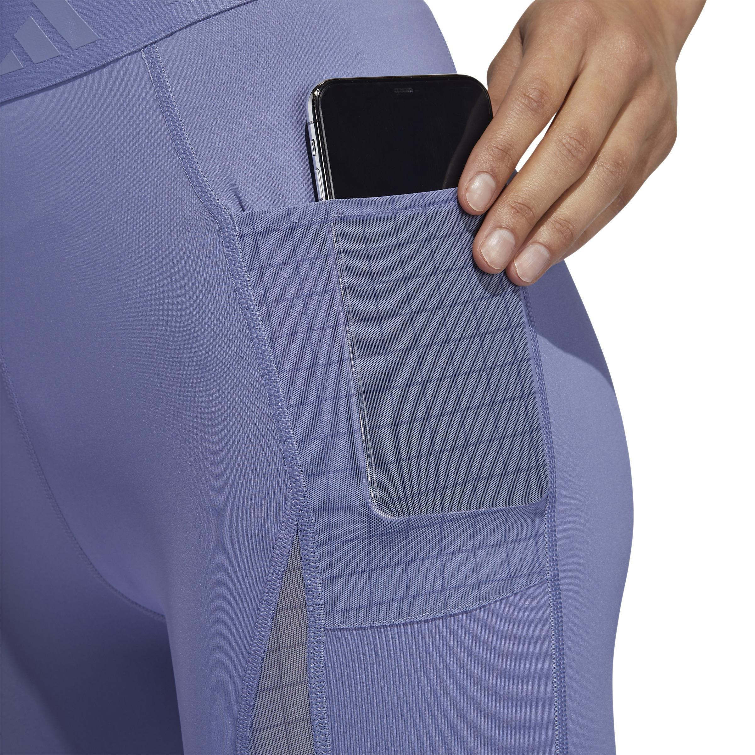 Techfit Heat.Rdy 7/8 Leggings, Purple, , large image number 4