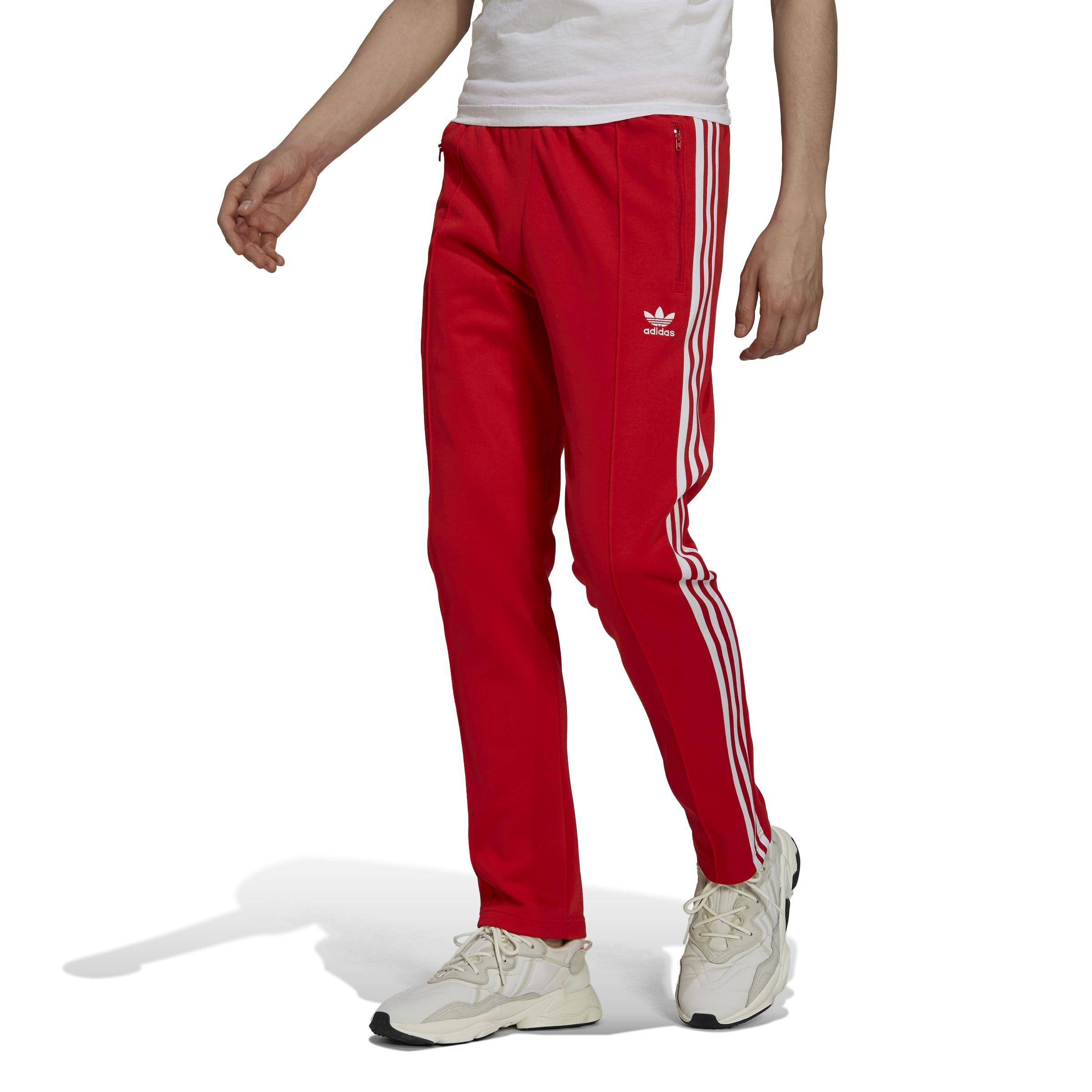 Adicolor Classics Beckenbauer Track Pants, Red, A901_ONE, large image number 6