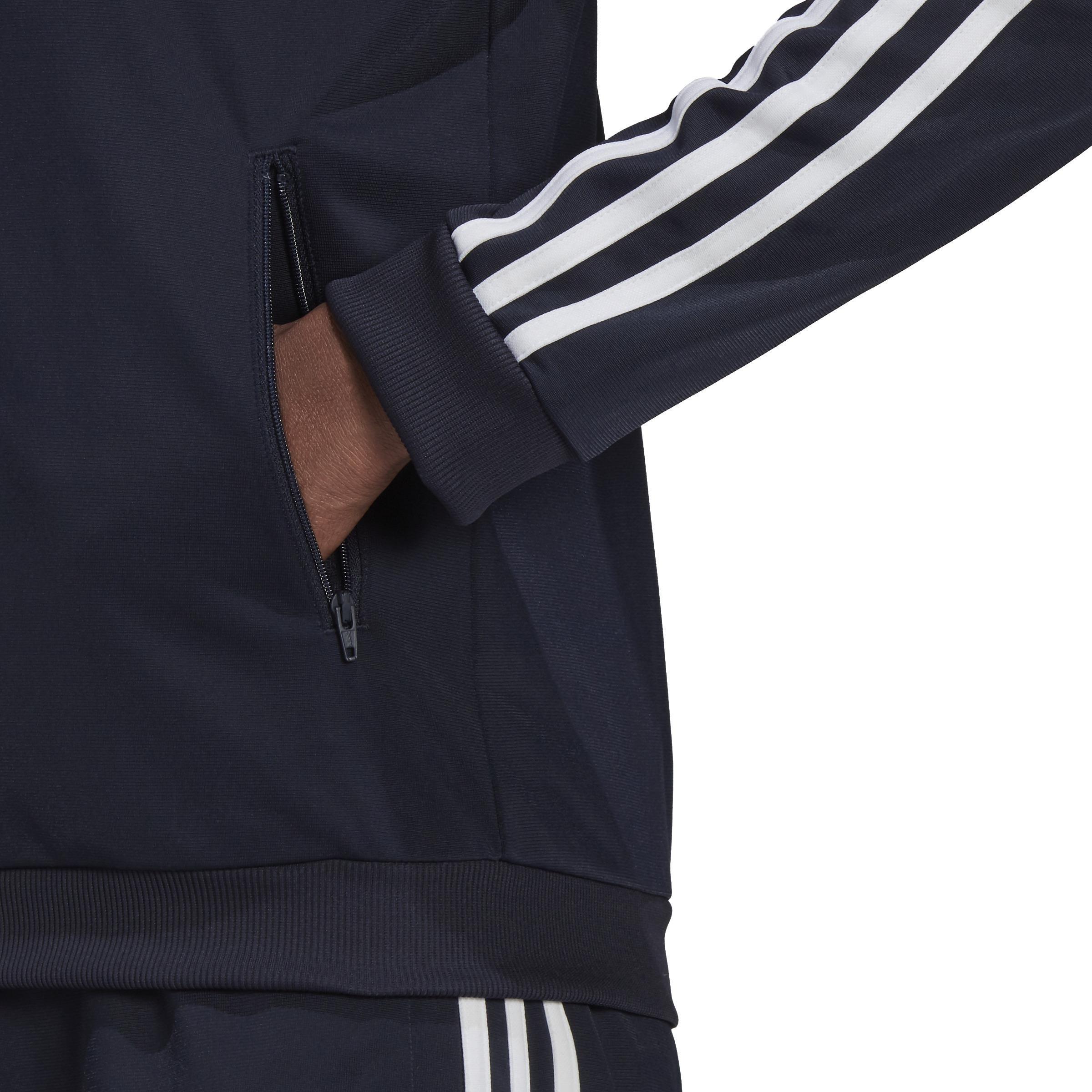 Essentials 3-Stripes Track Suit, Blue, , large image number 3