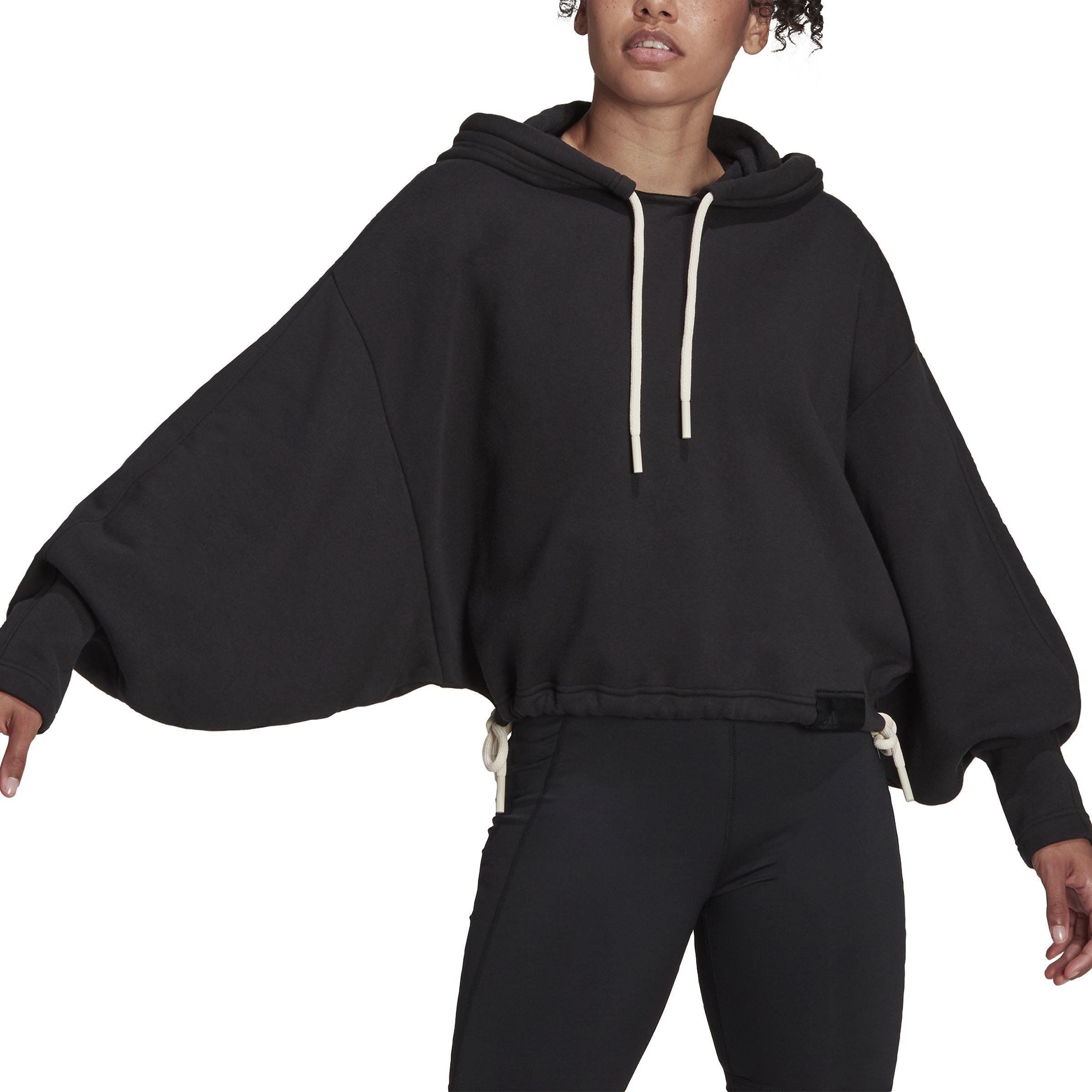 adidas Sportswear Studio Lounge Fleece Hoodie, Black, , large image number 0
