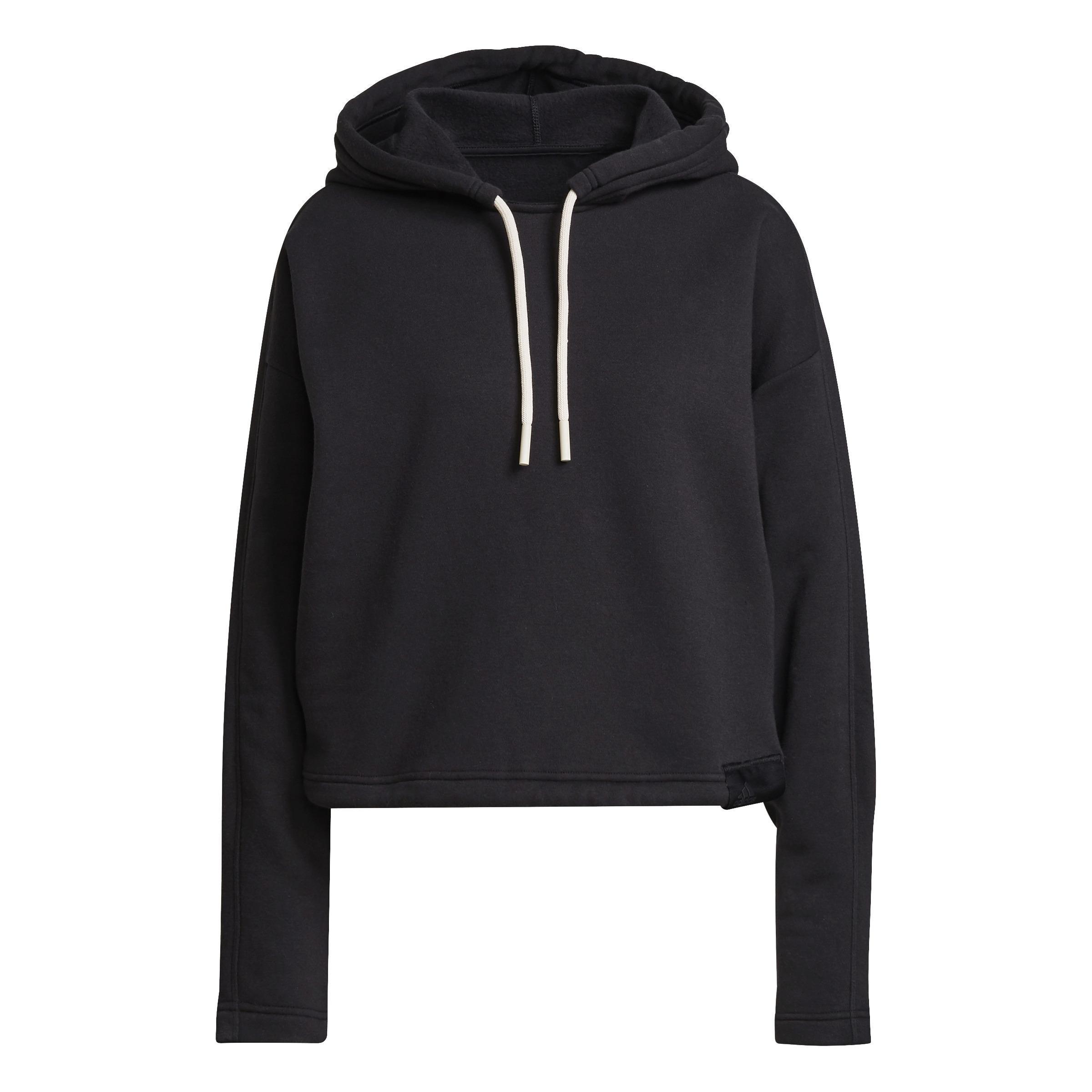 adidas Sportswear Studio Lounge Fleece Hoodie, Black, , large image number 1