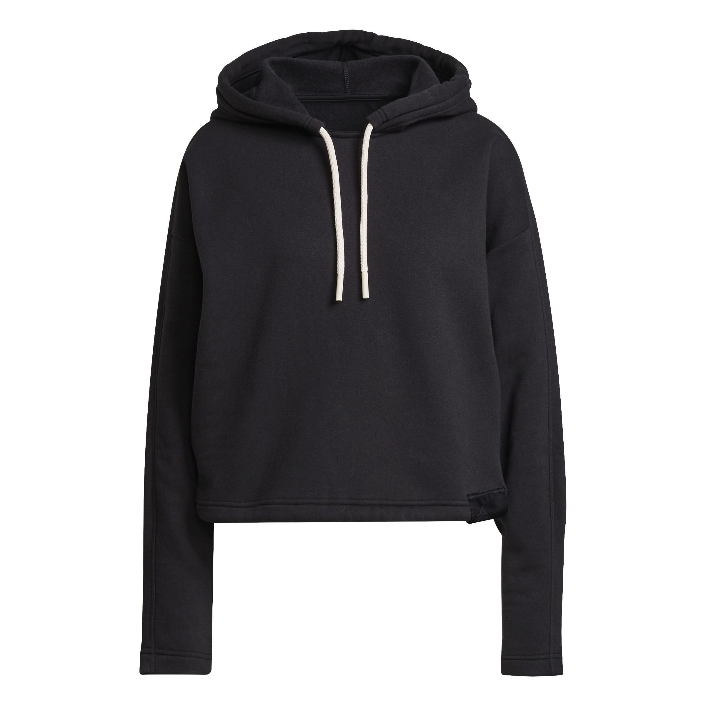 adidas Sportswear Studio Lounge Fleece Hoodie, Black, , large image number 2
