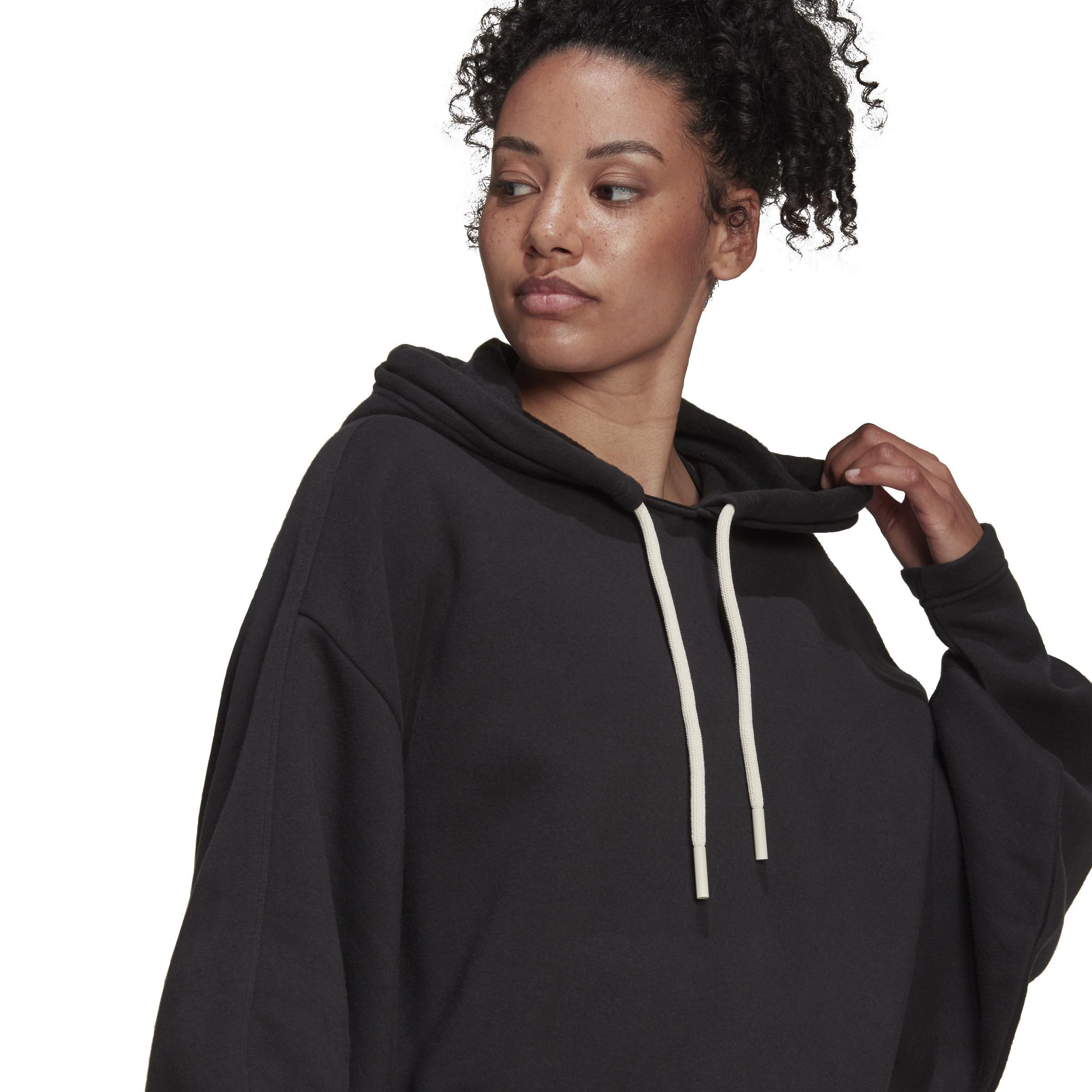 adidas Sportswear Studio Lounge Fleece Hoodie, Black, , large image number 5