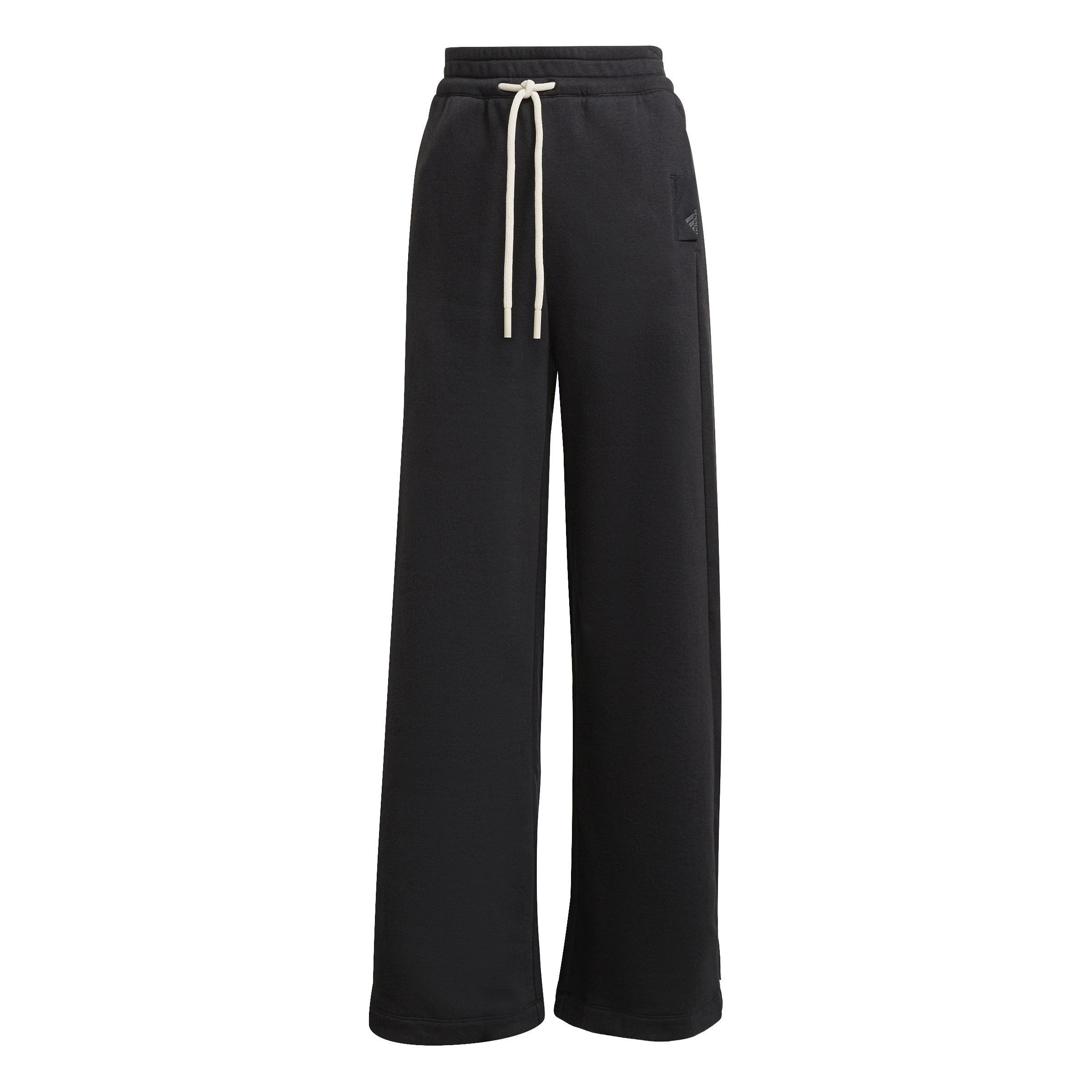 adidas Sportswear Studio Lounge Wide Fleece Joggers, Black, , large image number 0