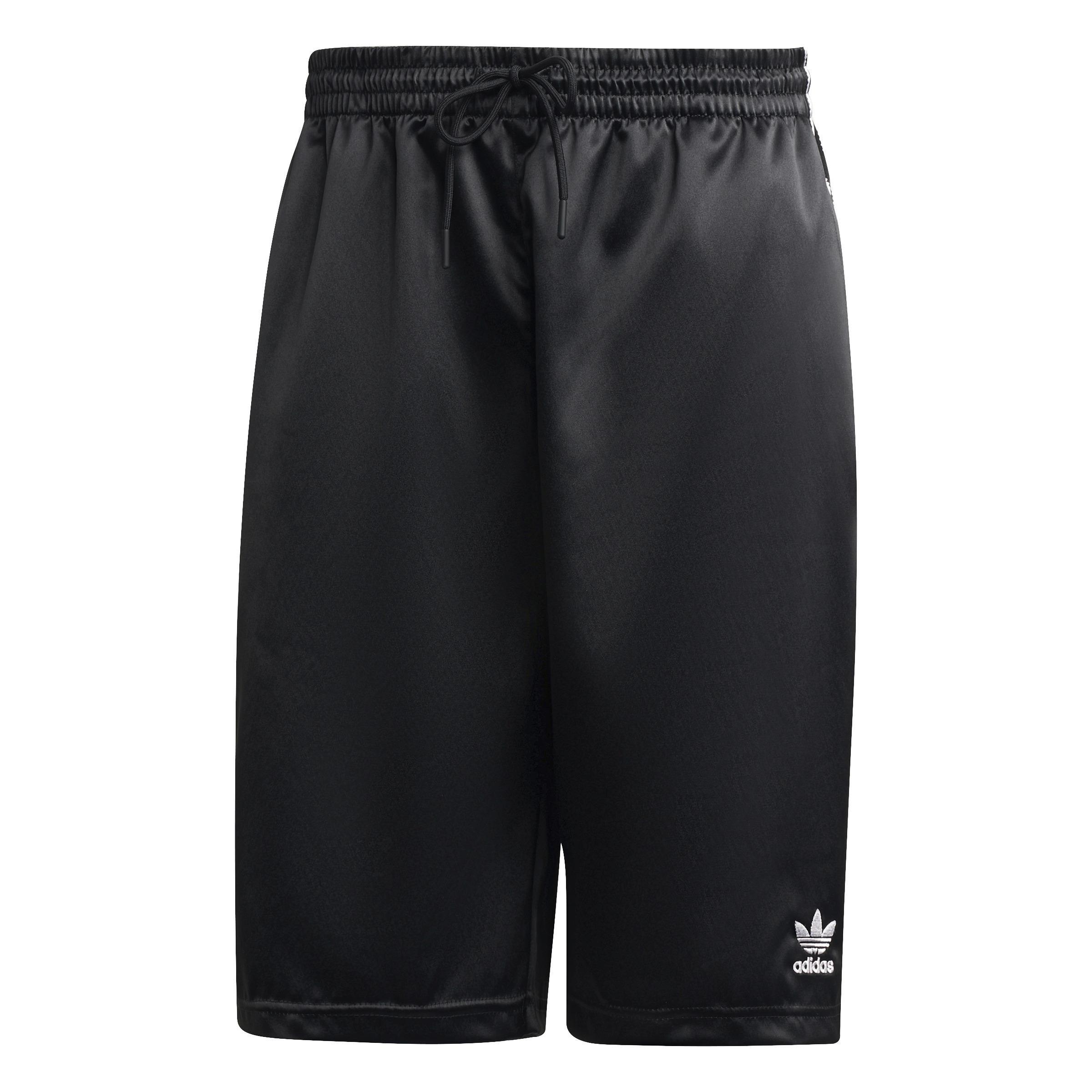Adicolor Classics 3-Stripes Satin Shorts, Black, A901_ONE, large image number 1