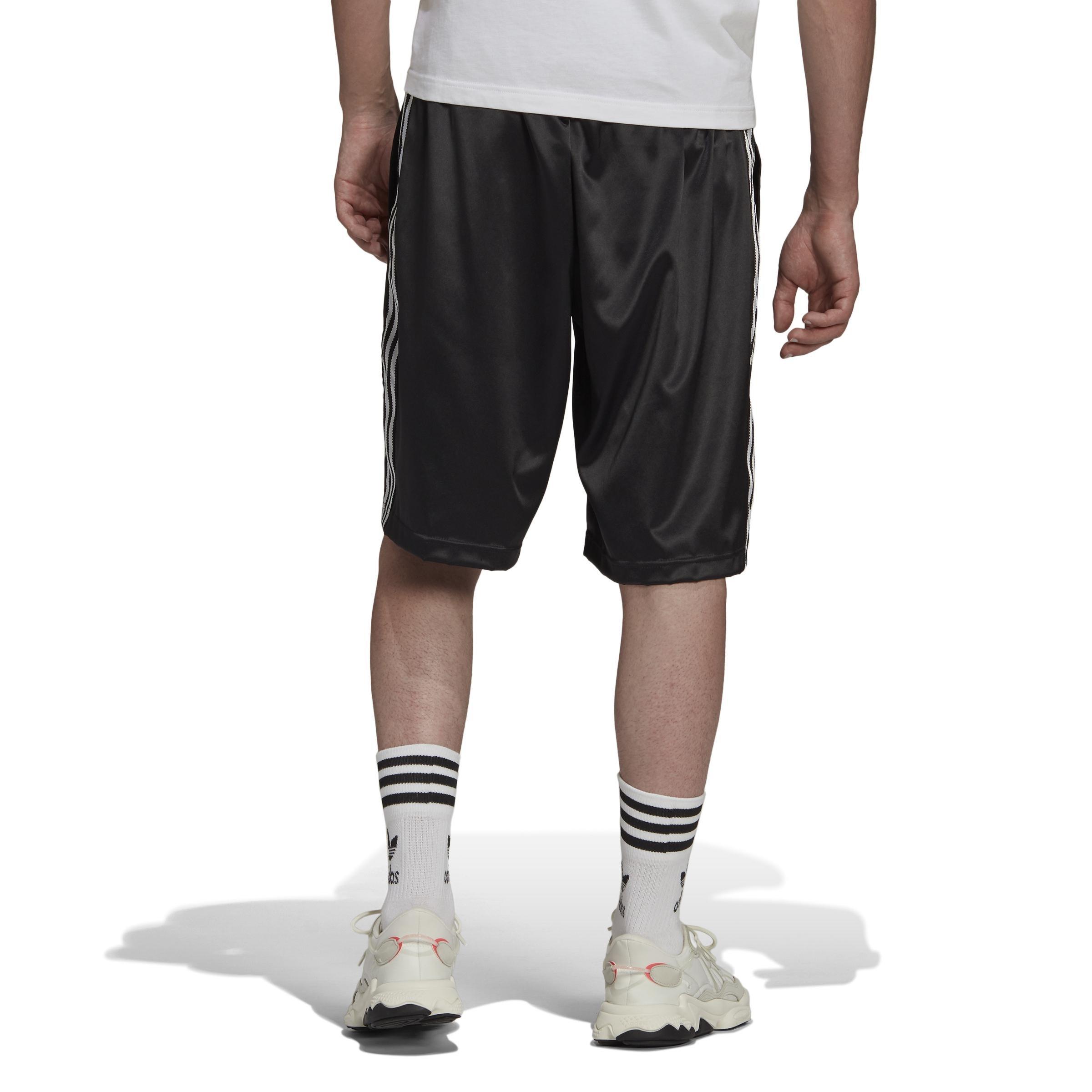 Adicolor Classics 3-Stripes Satin Shorts, Black, A901_ONE, large image number 2