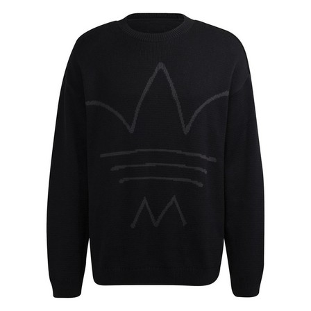 Men R.Y.V. Knit Crew Sweatshirt, Black, A901_ONE, large image number 2