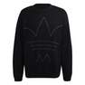 Men R.Y.V. Knit Crew Sweatshirt, Black, A901_ONE, thumbnail image number 2