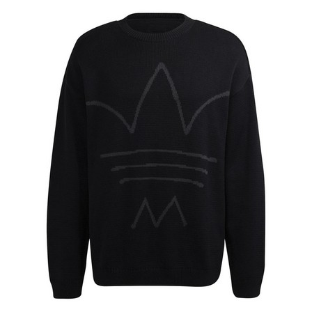 Men R.Y.V. Knit Crew Sweatshirt, Black, A901_ONE, large image number 3