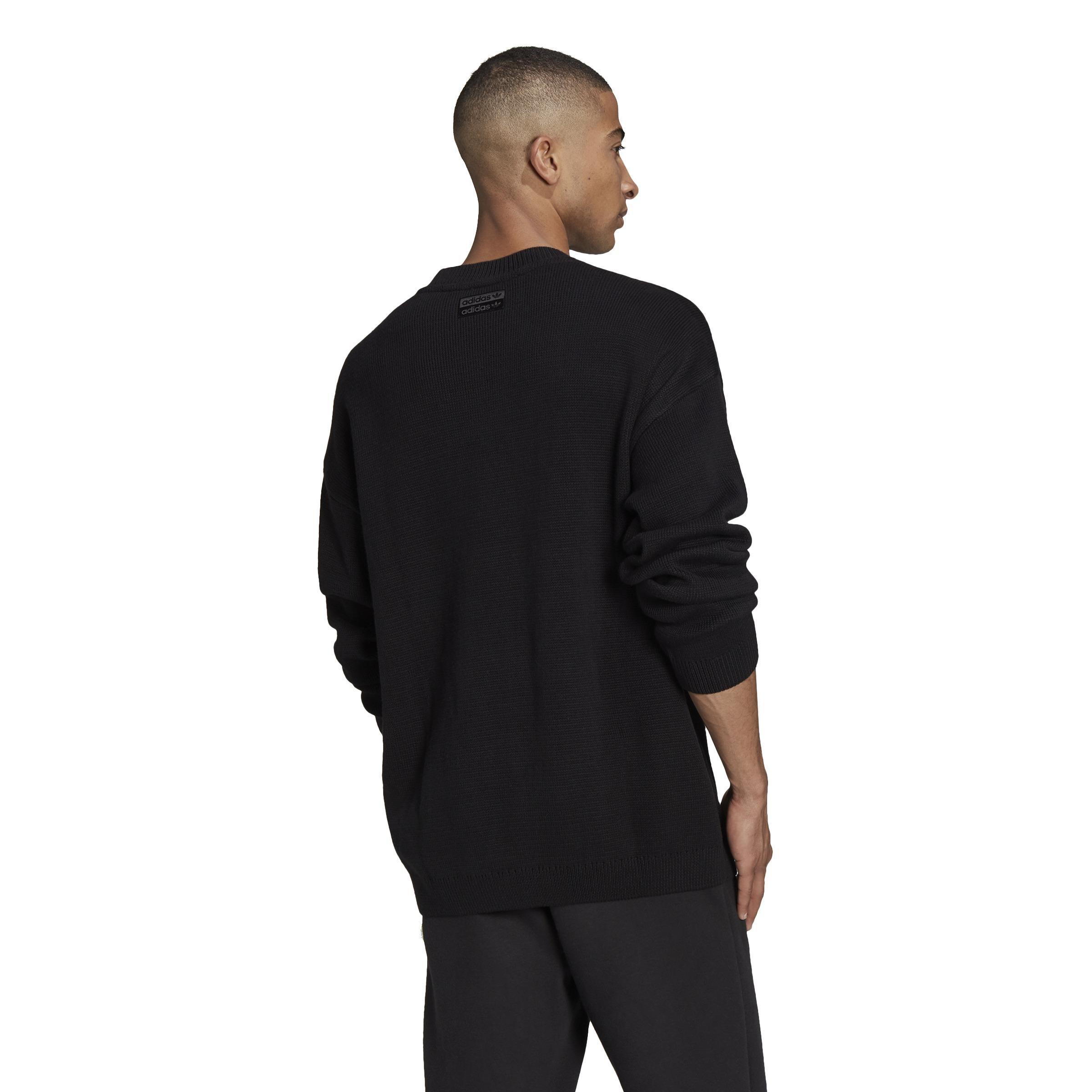 R.Y.V. Knit Crew Sweatshirt, Black, A901_ONE, large image number 5