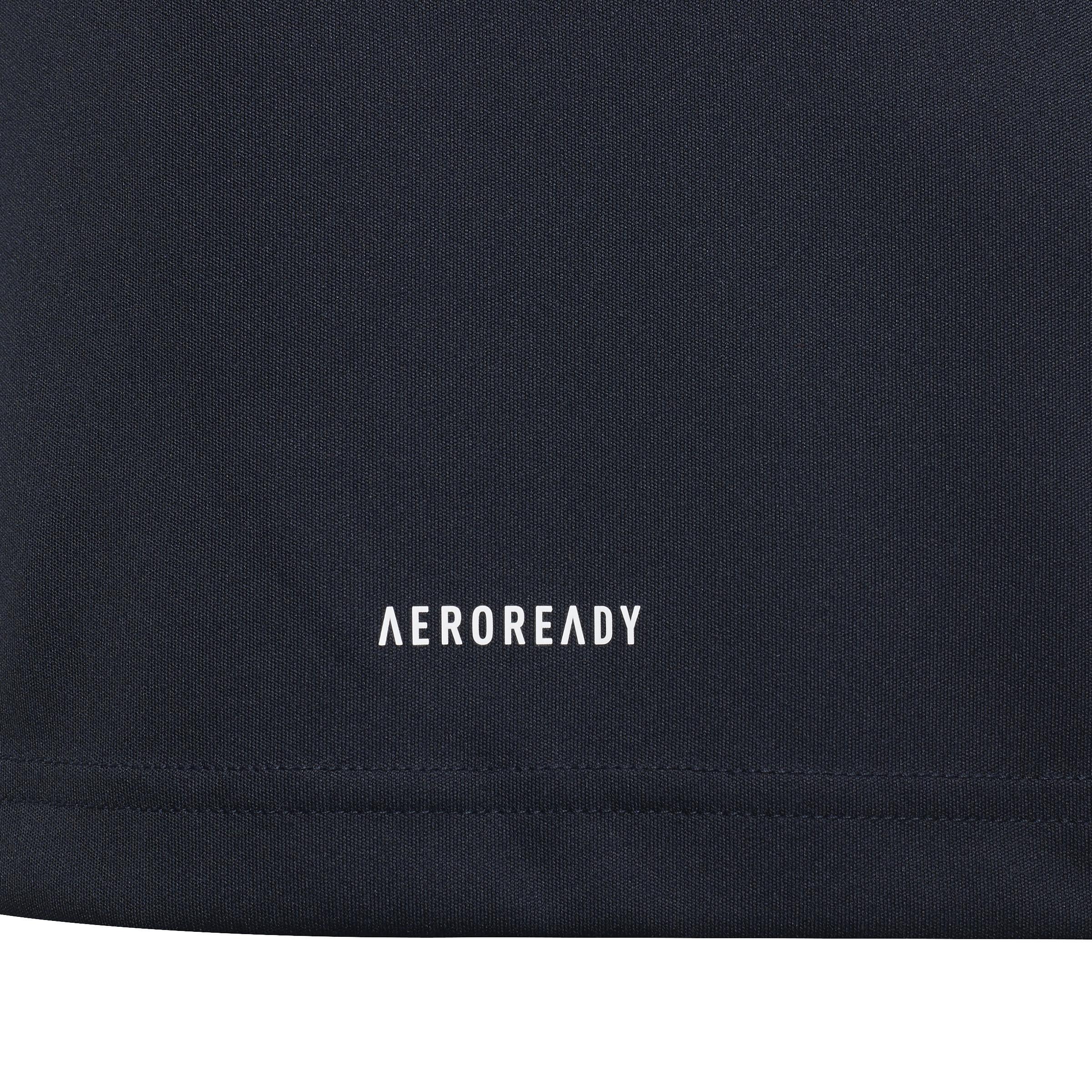 Kids Salah Aeroready Football-Inspired T-Shirt, Blue, A901_ONE, large image number 5
