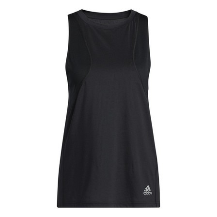 Women Own The Run Tank Top, Black, A901_ONE, large image number 1