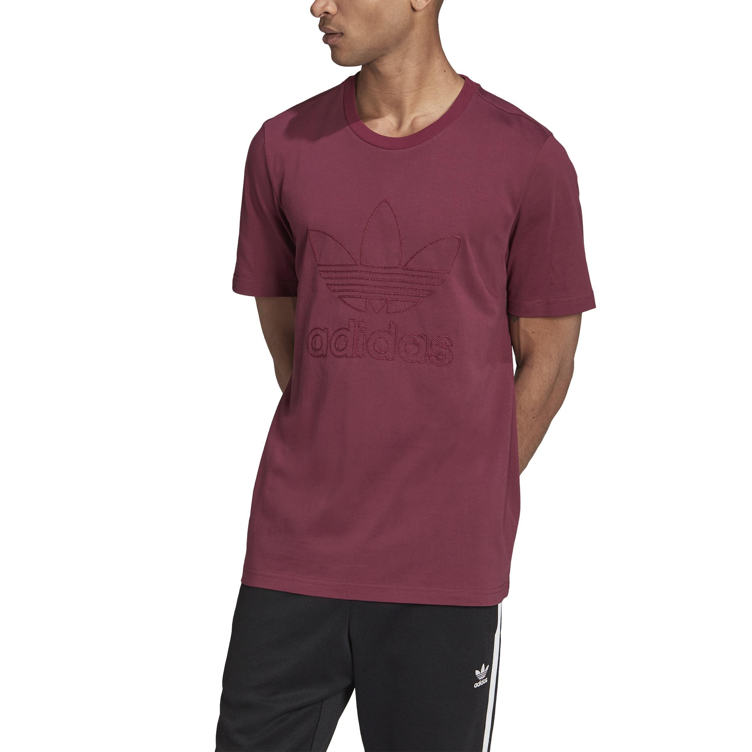 Graphics Trefoil Series T-Shirt, Red, A901_ONE, large image number 2