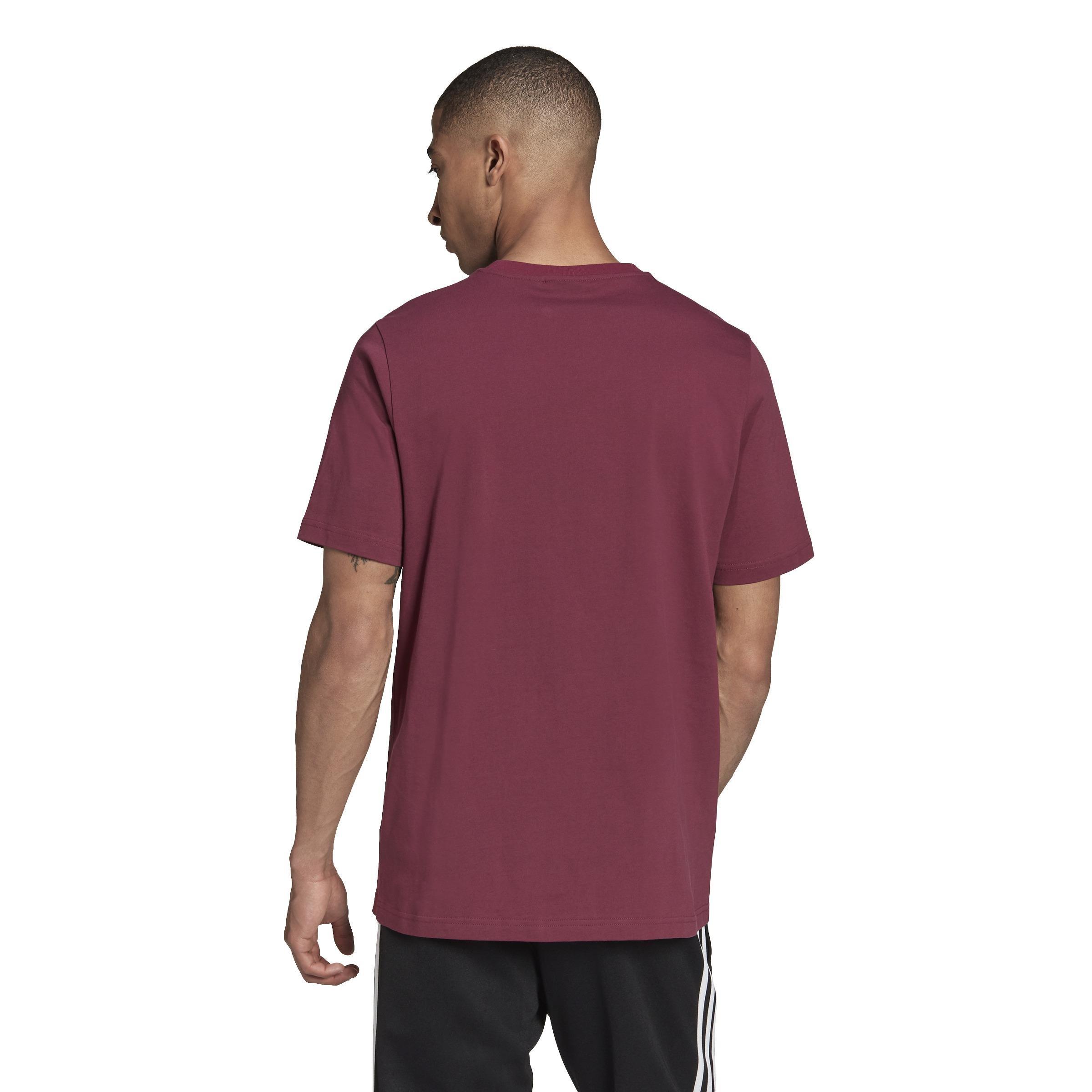 Graphics Trefoil Series T-Shirt, Red, A901_ONE, large image number 3