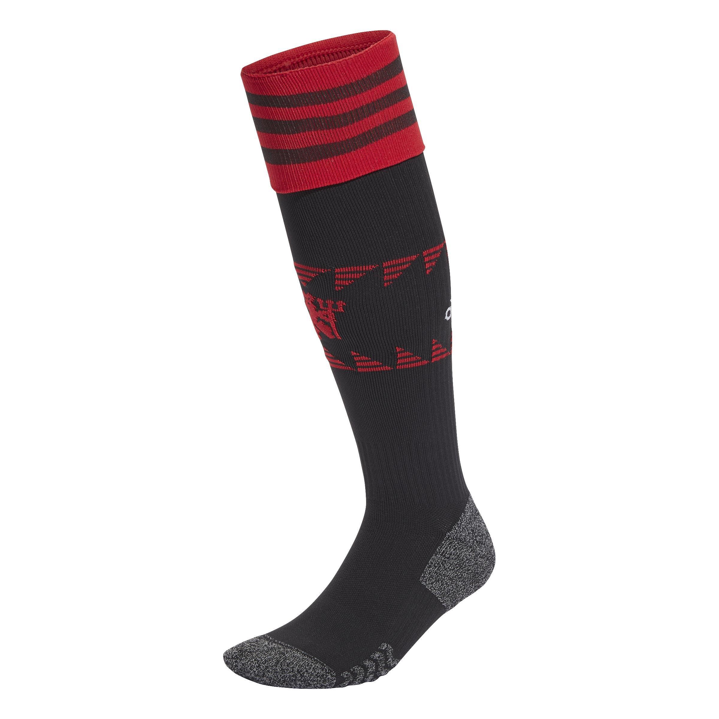 Unisex Manchester United 22/23 Home Socks, Black, , large image number 4