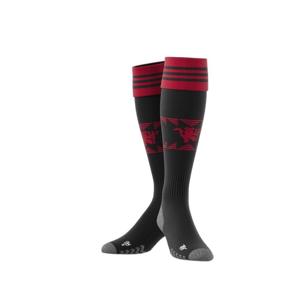 Unisex Manchester United 22/23 Home Socks, Black, , large image number 5