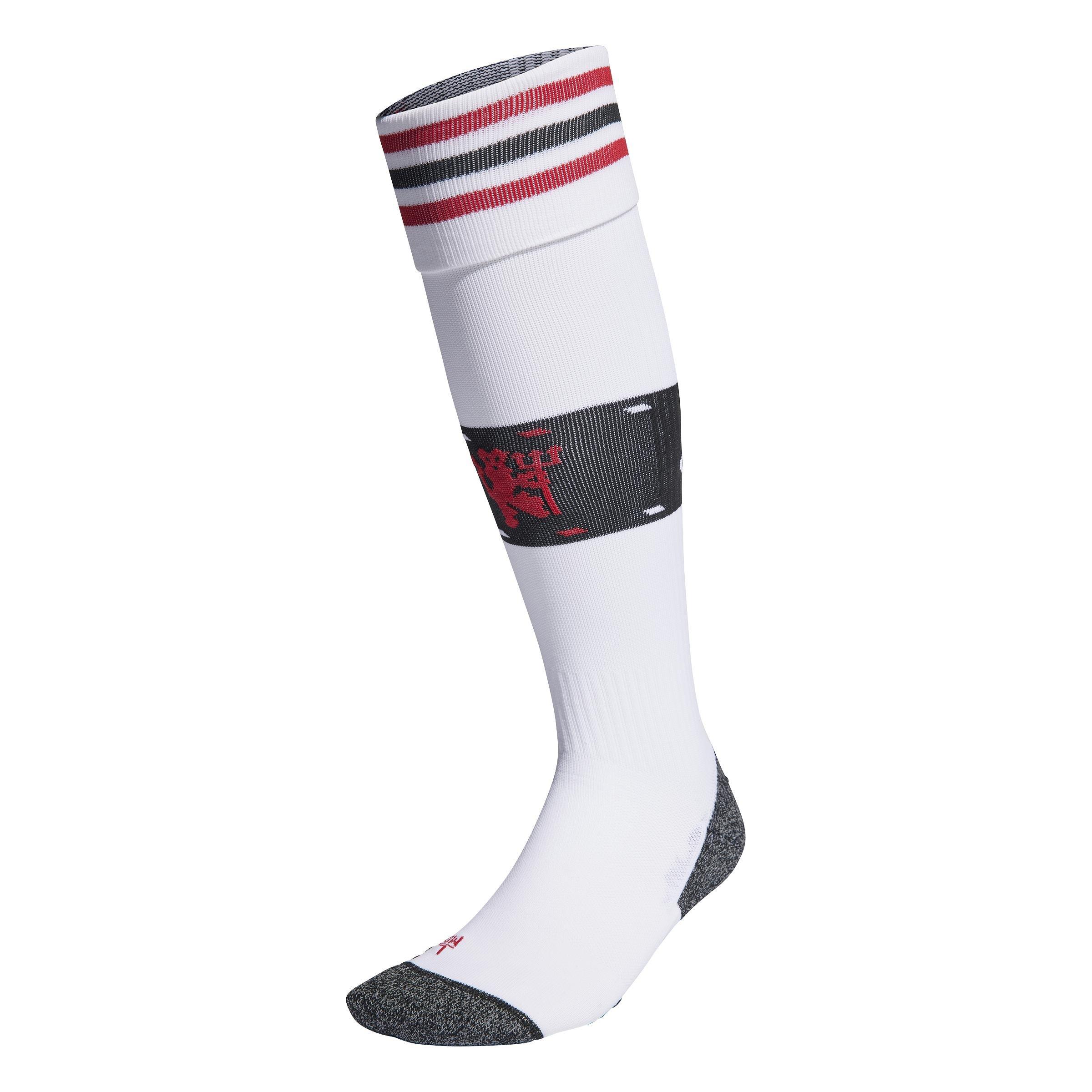Unisex Manchester United 22/23 Away Socks, White, A901_ONE, large image number 0