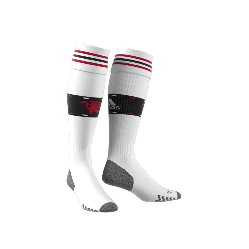 Unisex Manchester United 22/23 Away Socks, White, A901_ONE, large image number 1