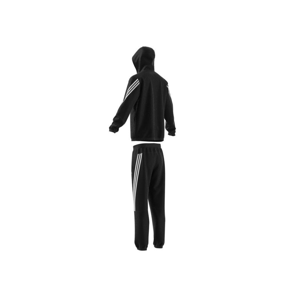 adidas Sportswear Hooded Tracksuit, Black, , large image number 2