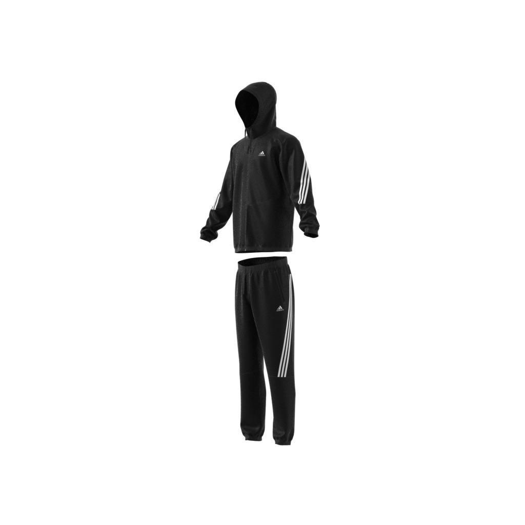 adidas Sportswear Hooded Tracksuit, Black, , large image number 4