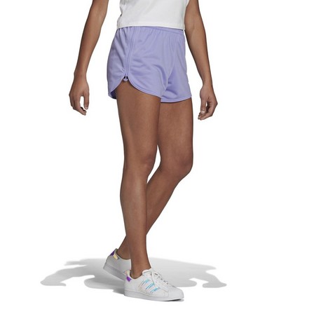 Women Zip-Up Shorts, Purple, A901_ONE, large image number 0