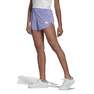 Women Zip-Up Shorts, Purple, A901_ONE, thumbnail image number 1