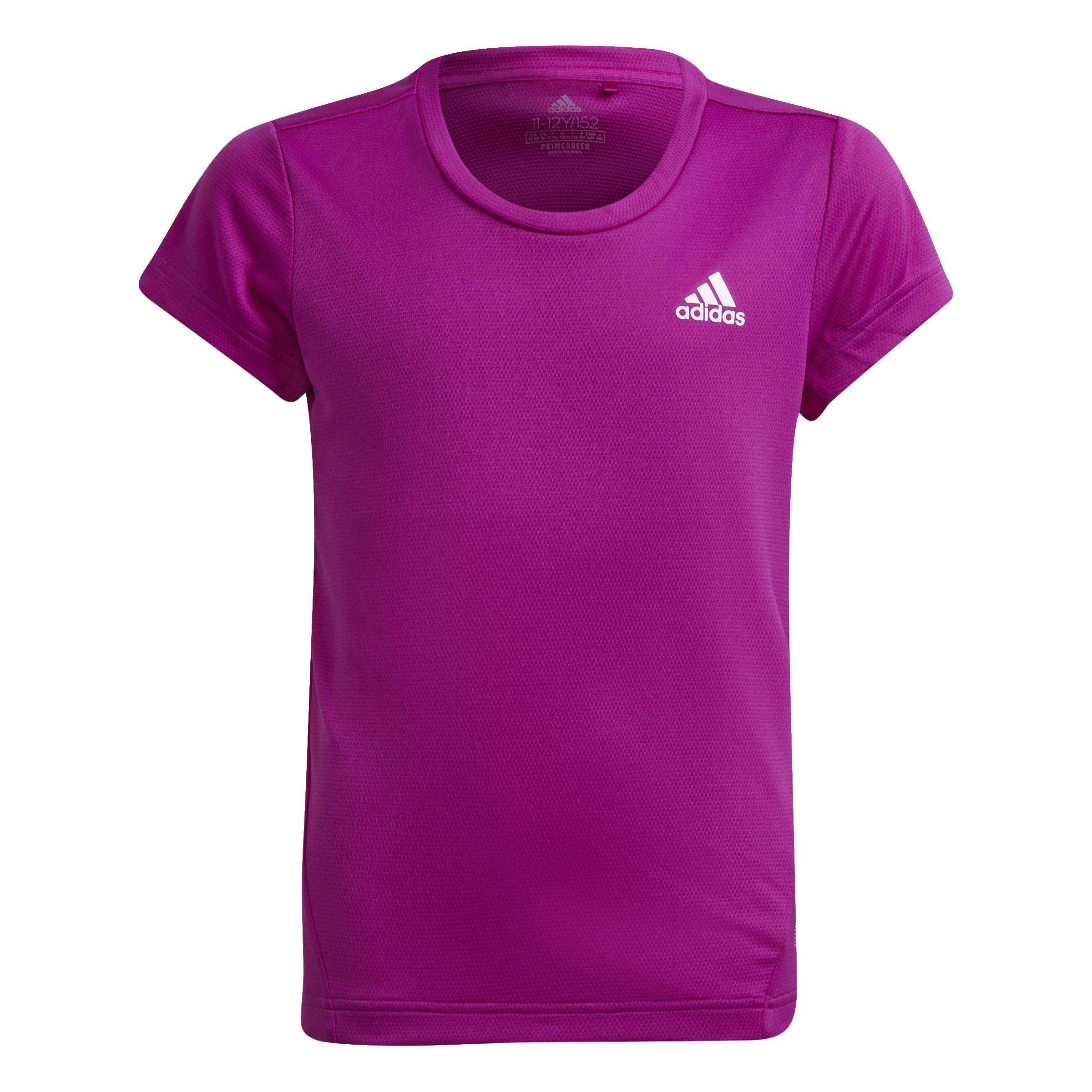 Kids AEROREADY 3-Stripes T-Shirt, Pink, A901_ONE, medium