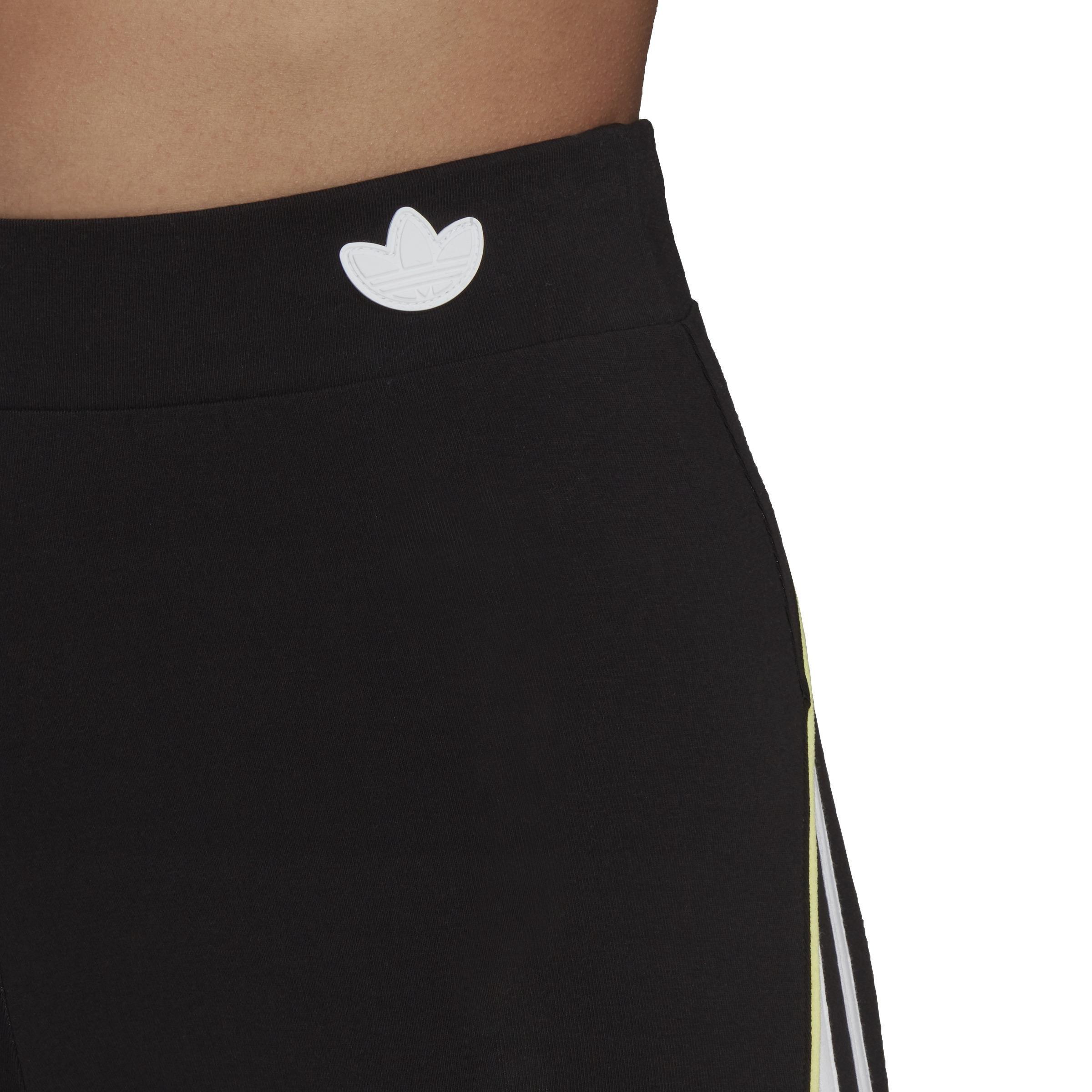 Short Piping High-Waist Tights, Black, A901_ONE, large image number 4