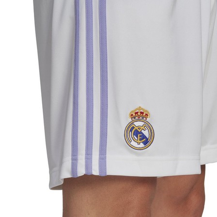 Men Real Madrid 22/23 Home Shorts, White, A901_ONE, large image number 4