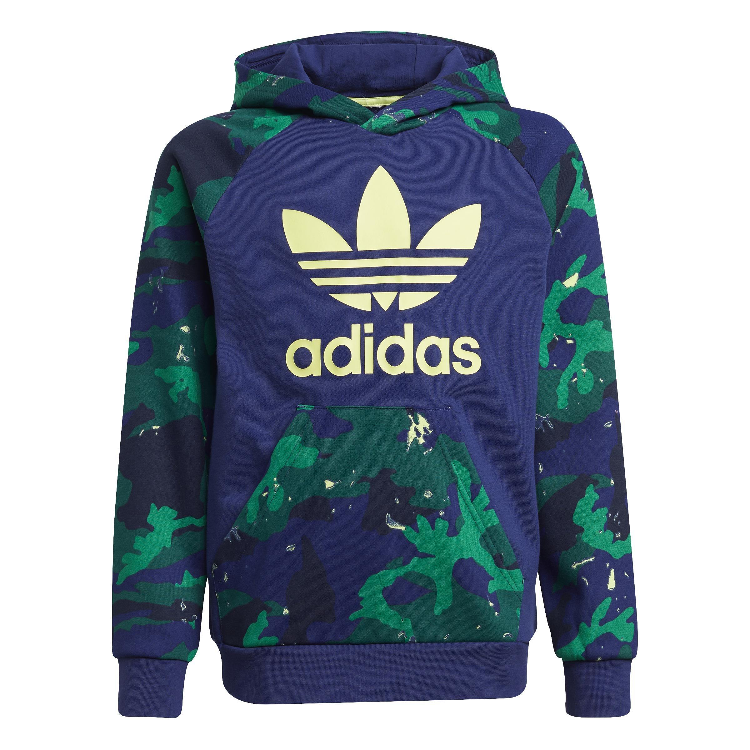 Kids Camo-Print Hoodie, Blue, A901_ONE, large image number 0
