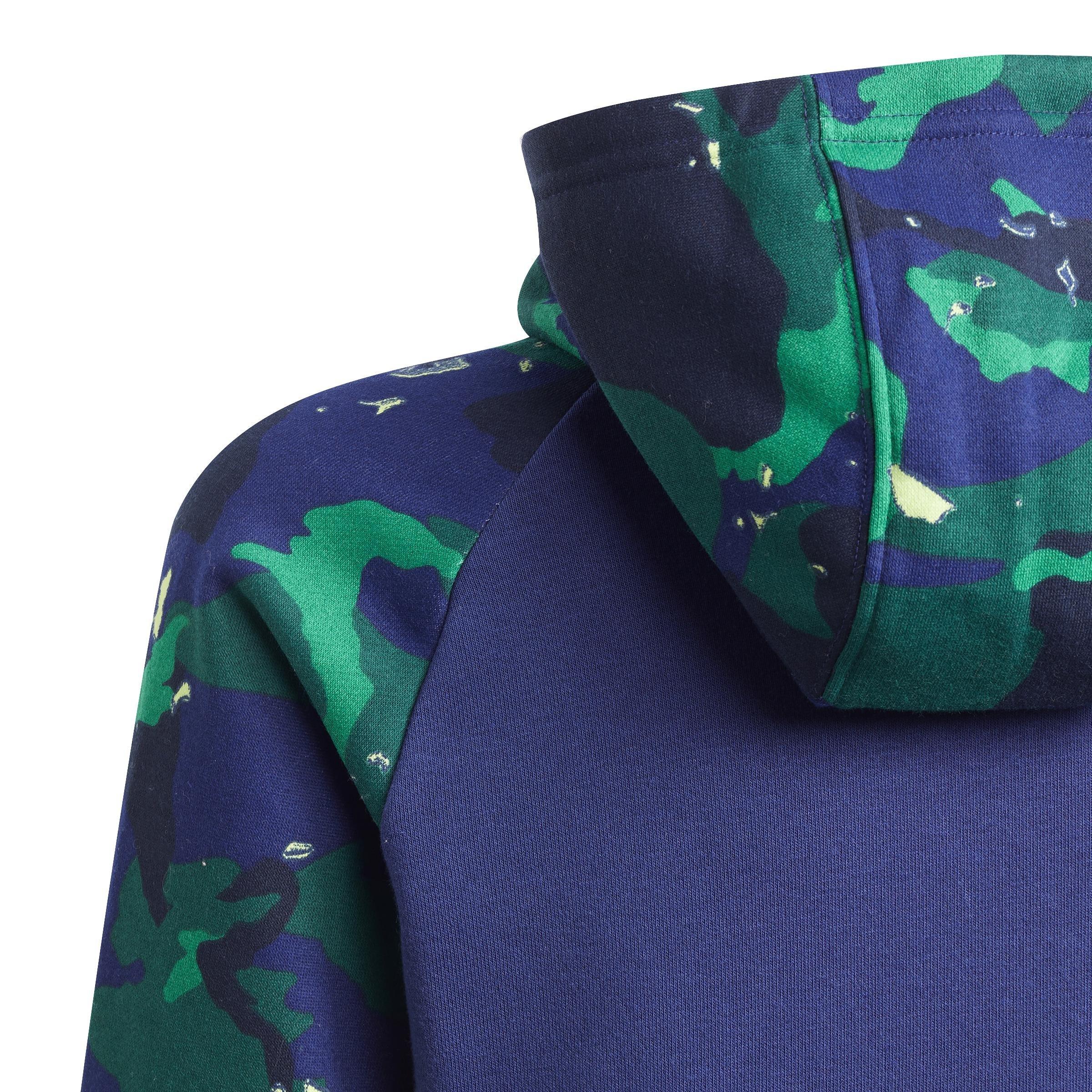 Kids Camo-Print Hoodie, Blue, A901_ONE, large image number 3
