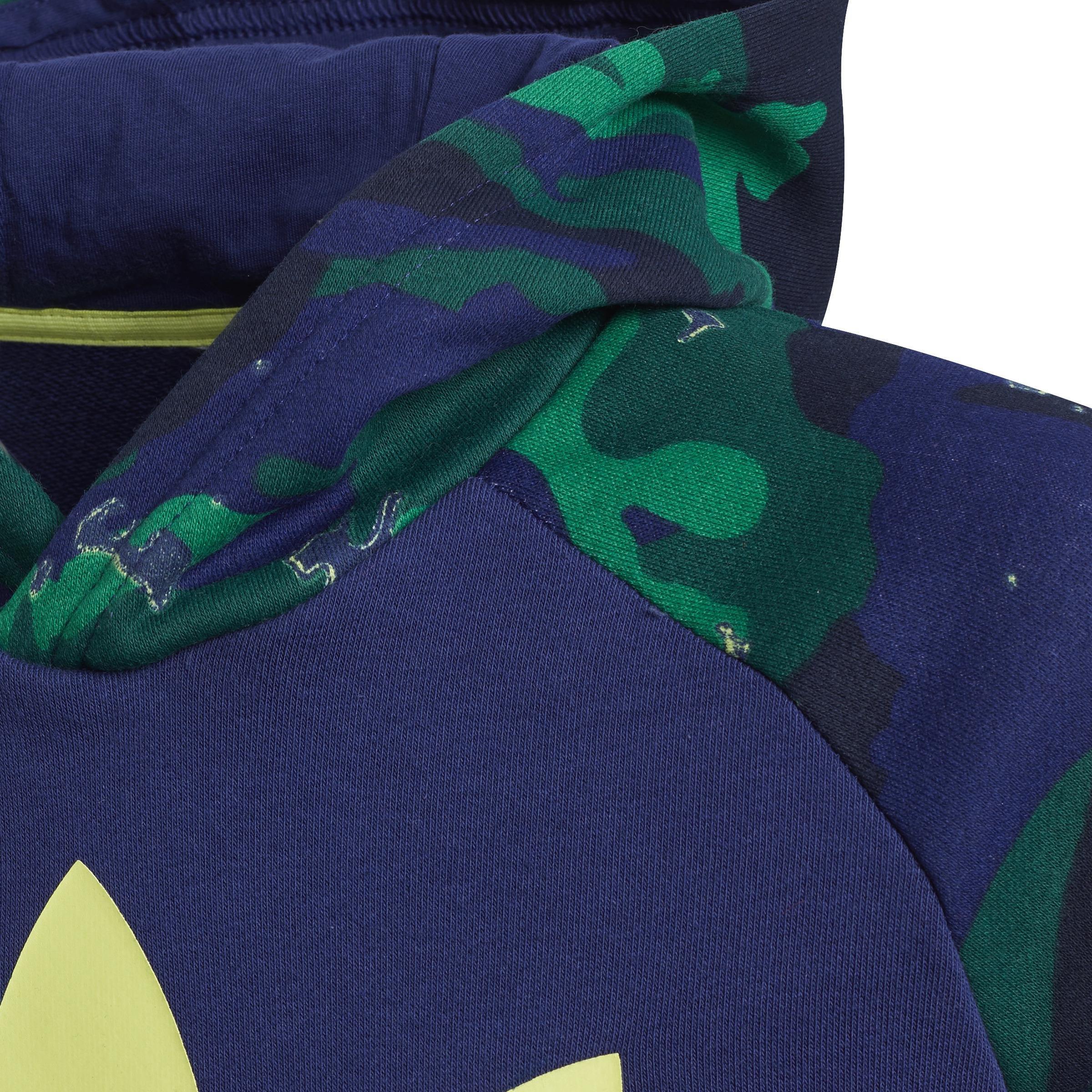 Kids Camo-Print Hoodie, Blue, A901_ONE, large image number 5