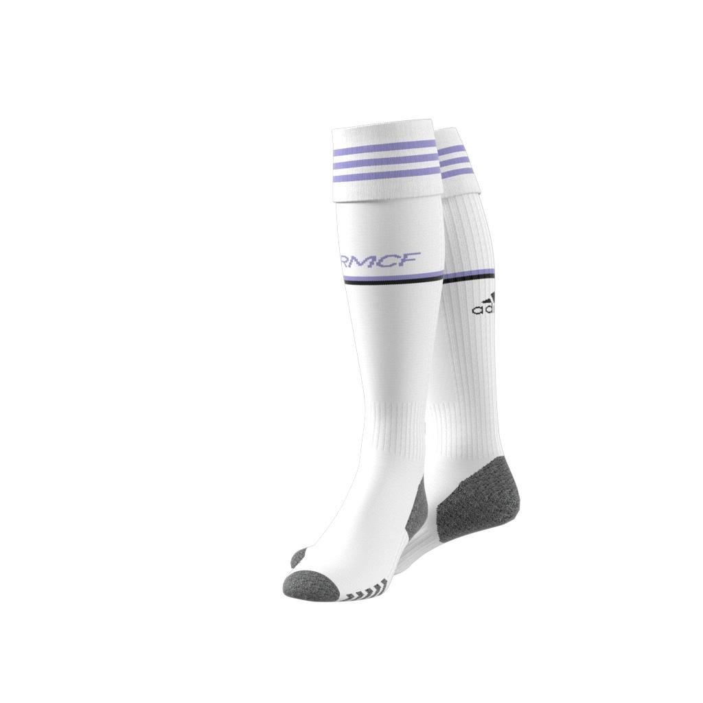 Unisex Real Madrid 22/23 Home Socks, White, A901_ONE, large image number 0