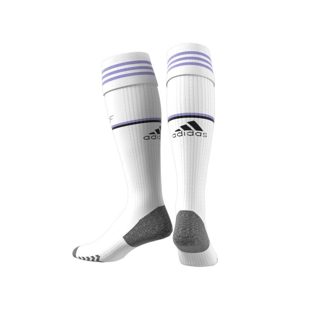 Unisex Real Madrid 22/23 Home Socks, White, A901_ONE, large image number 1