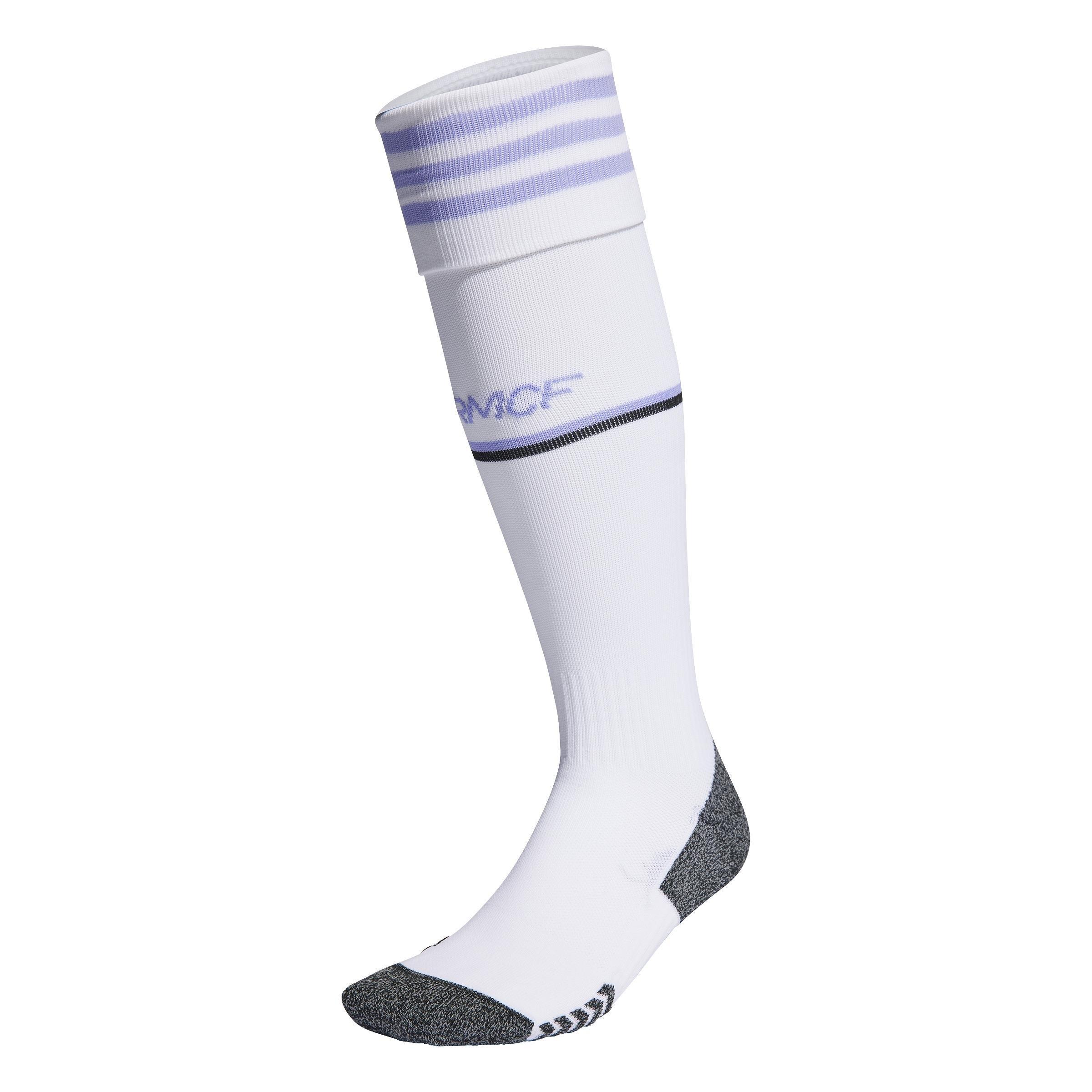 Unisex Real Madrid 22/23 Home Socks, White, , large image number 4