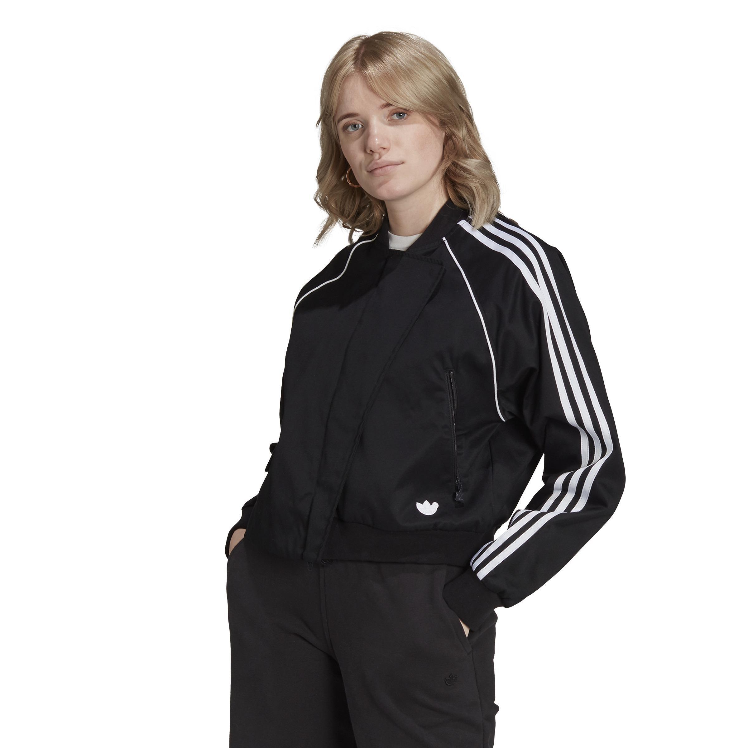 Adidas asymmetrical track store jacket