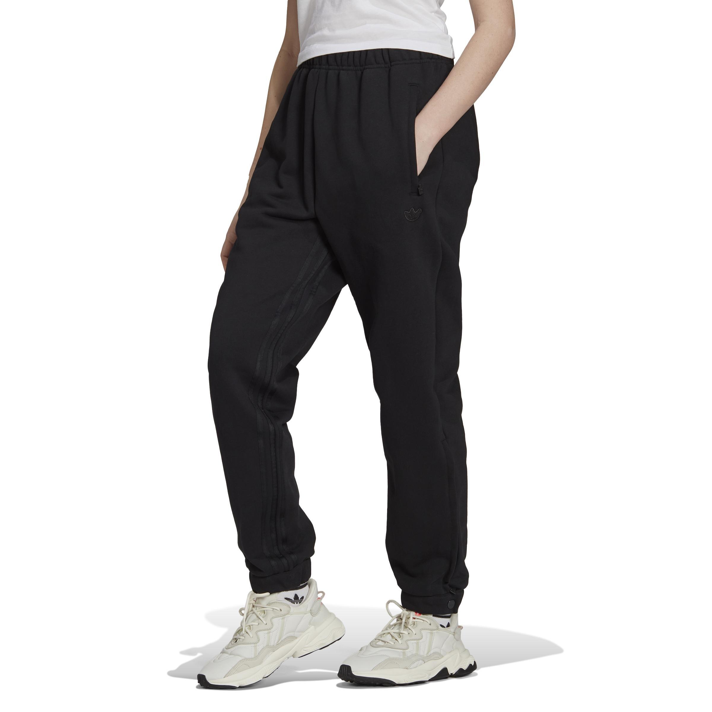 Blue Version Side Slit Joggers, Black, A901_ONE, large image number 1
