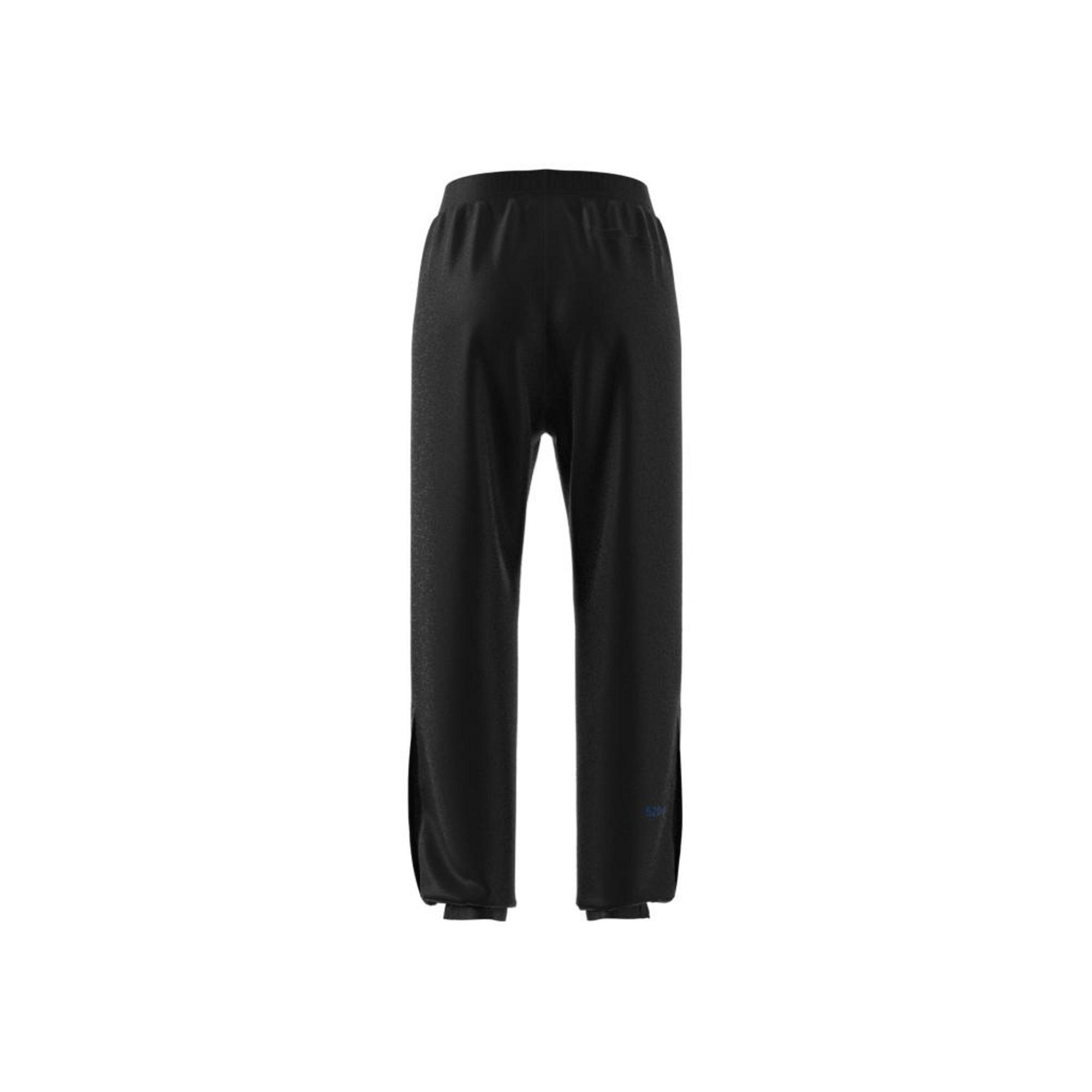 Blue Version Side Slit Joggers, Black, A901_ONE, large image number 13