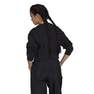 Women Adicolor Shattered Trefoil Cropped Sweatshirt, Black, A901_ONE, thumbnail image number 4