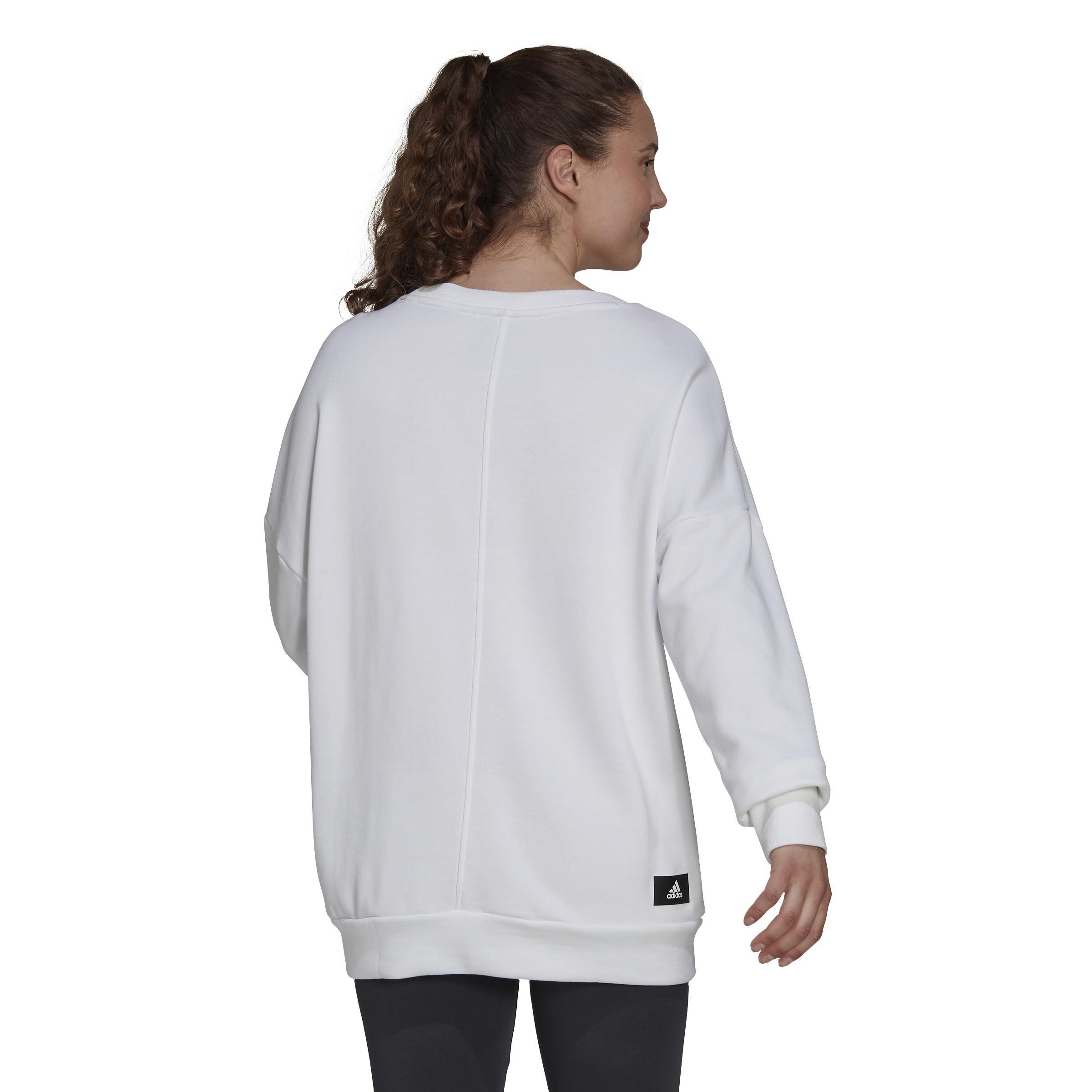 Women Sportswear Future Icons Sweatshirt, White, A901_ONE, large image number 5