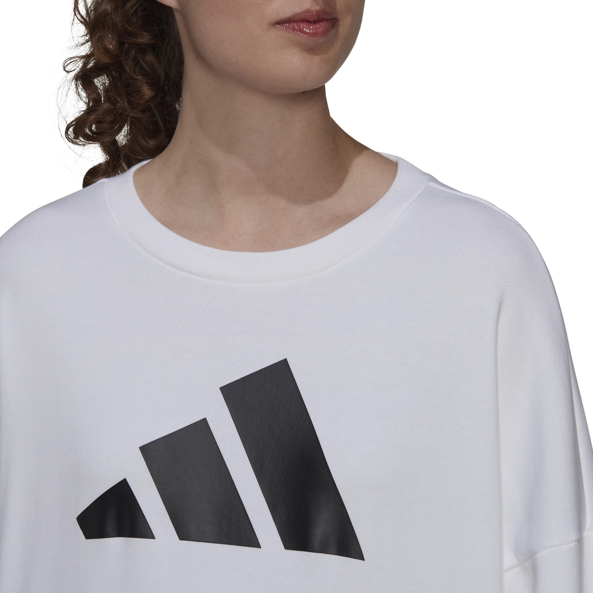 Women Sportswear Future Icons Sweatshirt, White, A901_ONE, large image number 6