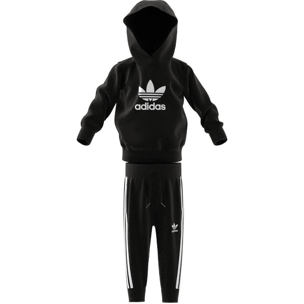 Unisex Kids Adicolor Hoodie Set, Black, A901_ONE, large image number 11