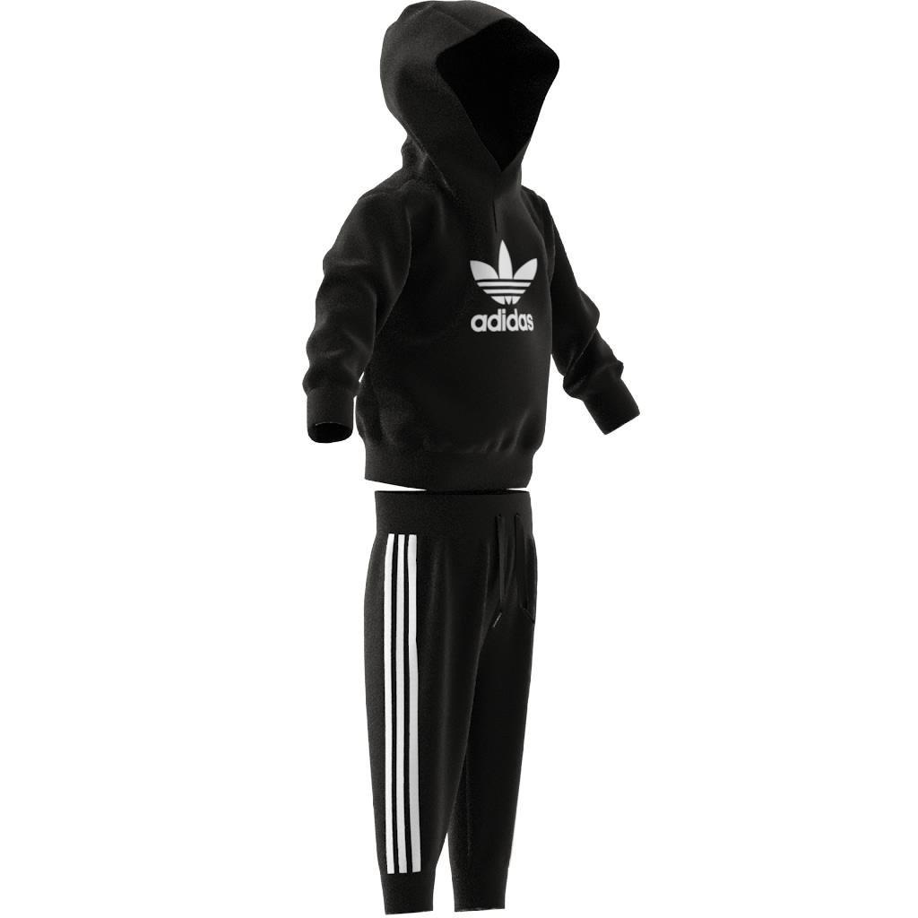 Unisex Kids Adicolor Hoodie Set, Black, A901_ONE, large image number 12