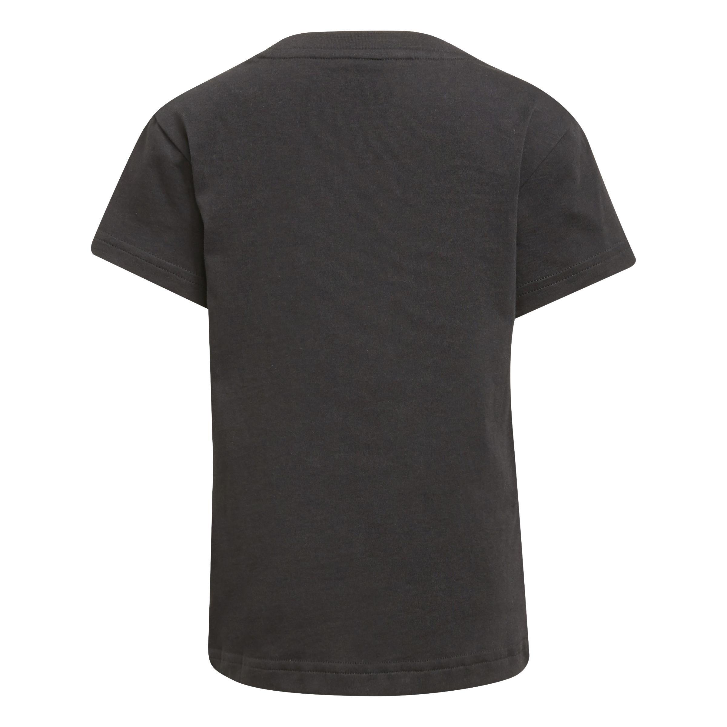 Unisex Kids Adicolor Trefoil T-Shirt, Black, A901_ONE, large image number 2