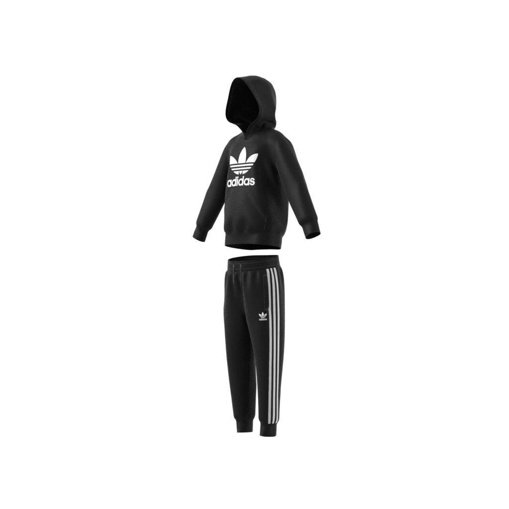 Unisex Adicolor Hoodie Set, Black, A901_ONE, large image number 13